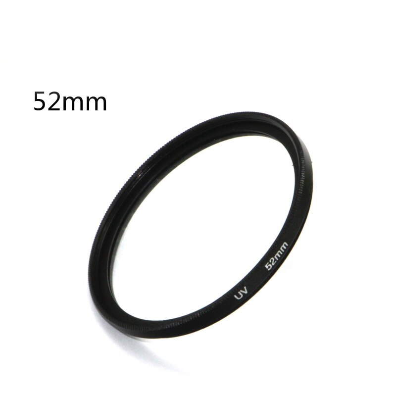 Camera Lens UV Filter Metal Frame 49mm 52mm 55mm 58mm 62mm 67mm 72mm 77mm Filtros for Canon Nikon Sony Camera Accessories