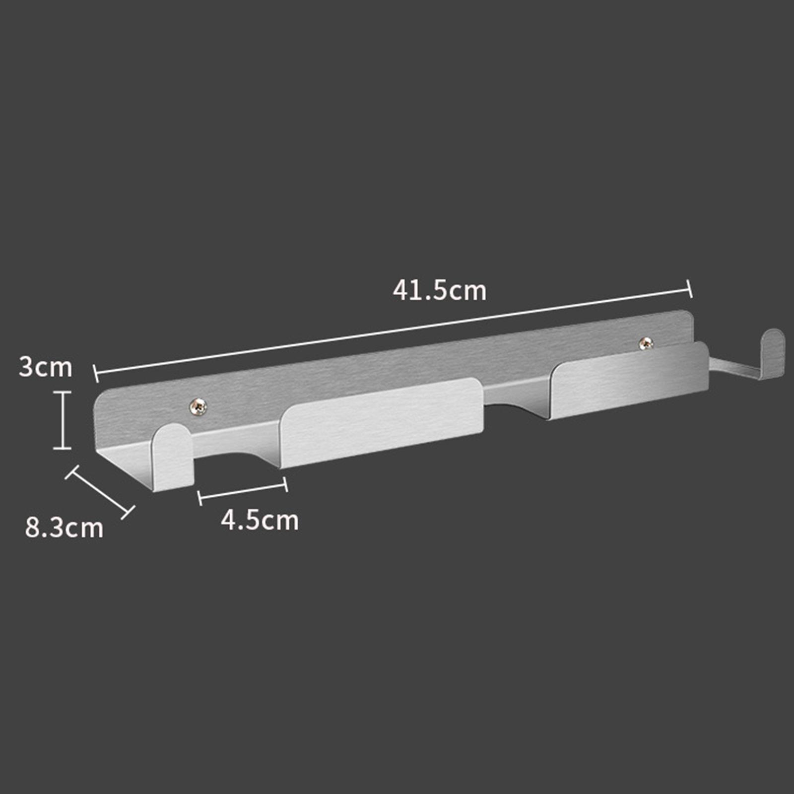Väggställ för pizzaspade, vägghängande förvaringsställ för köksredskap, lätt att rengöra, väggmonterad galge, hållbar hållare för pizzaredskap