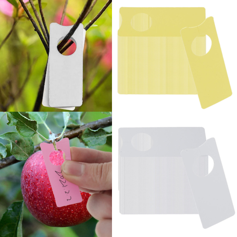 100 buc etichete din plastic pentru plante etichete pentru plante de grădină markeri de pepinieră ghivece de flori etichete pentru răsaduri instrumente pentru marcarea tavilor accesorii de grădină