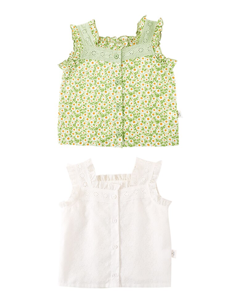 Abbigliamento per bambini ragazze estate sottile top per bambini bretelle dolci moda Bottoming Shirt Tide