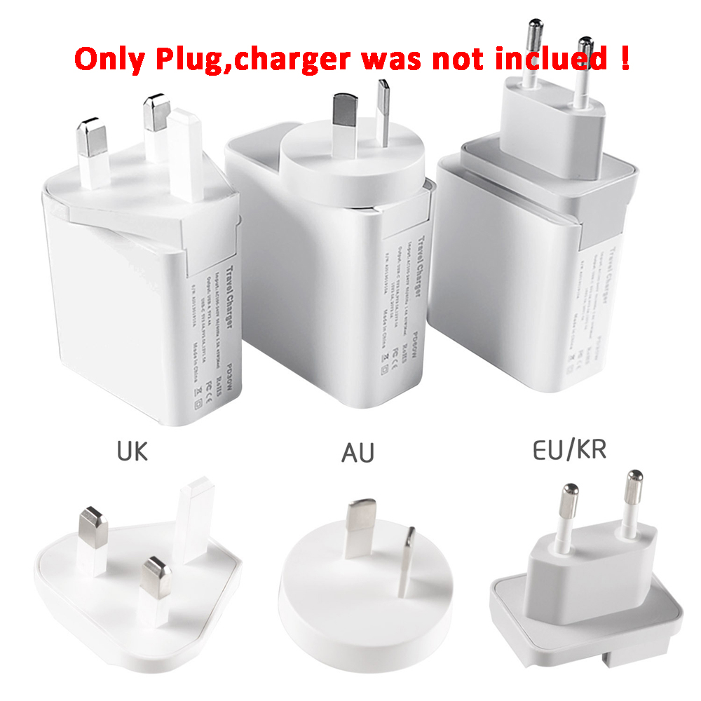 Eu/Au/Uk/Kr Plug Adapter Converter Voor Onze Lader