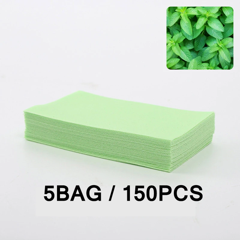 30-150pcs Toilet Cleaner Sheet Mopping The Floor Toilet Household Hygiene Toilet Deodorant Yellow Dirt Toilet Cleaning Tool: Sandalwood