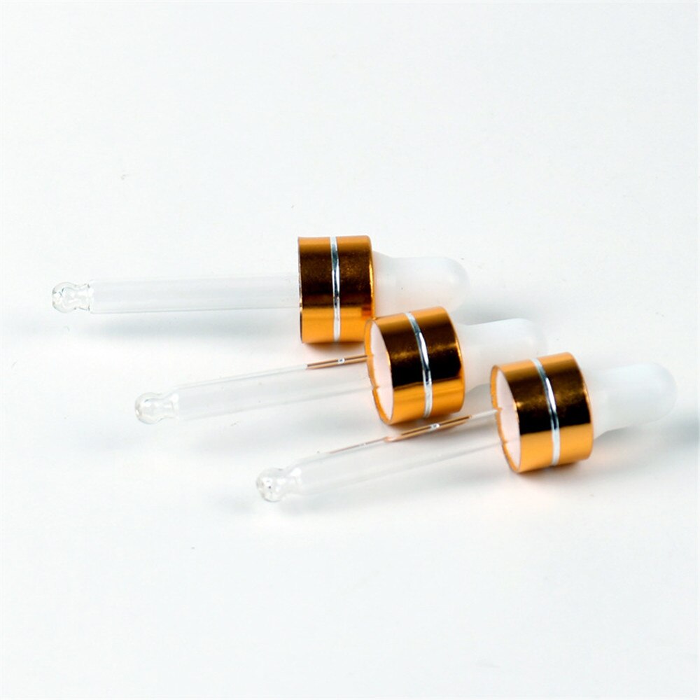 Tyhjä tippapullo meripihkan eteerinen öljy lasi aromaterapia neste ruskea 3ml 5ml hierontapipettipullot uudelleen täytettävät