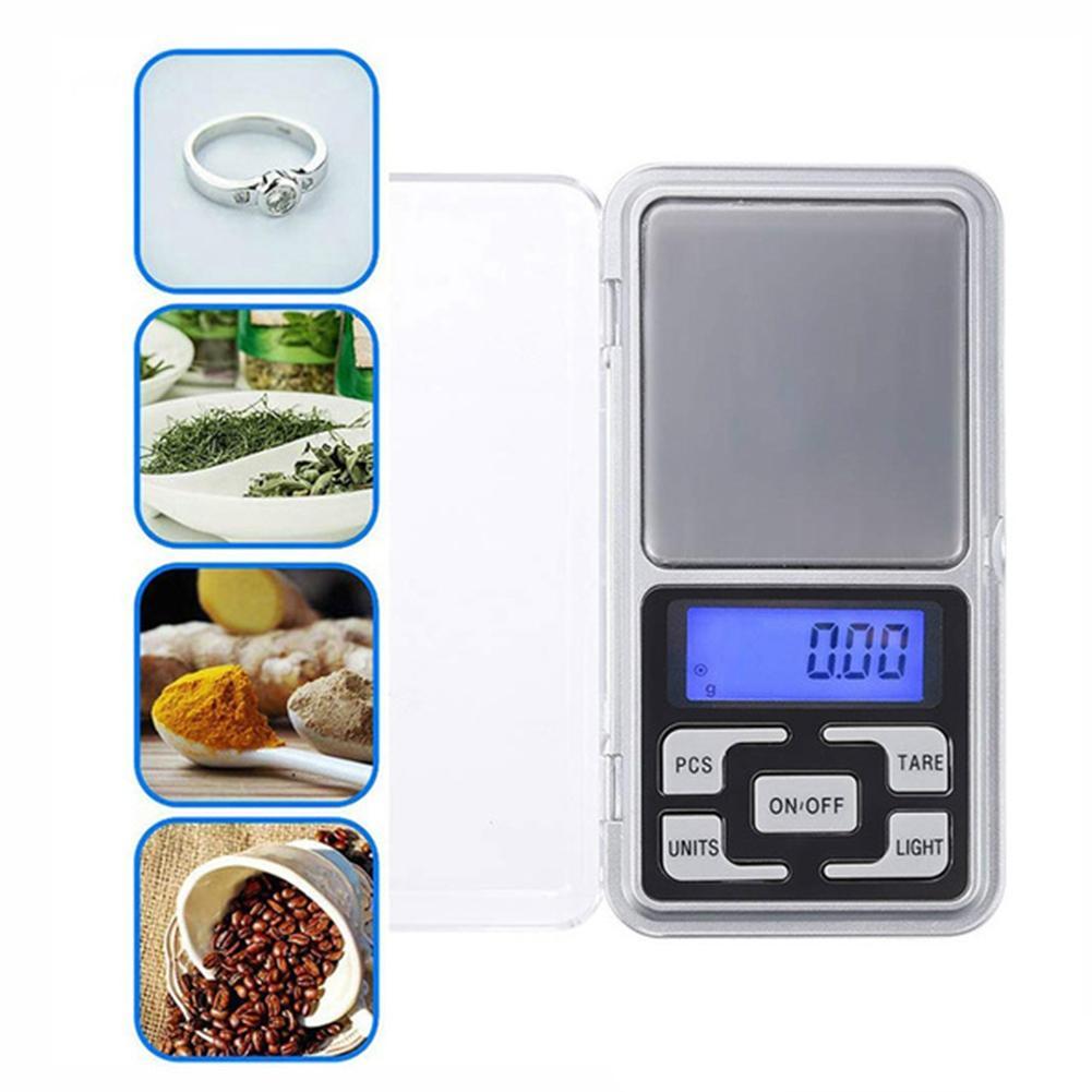 100/200g Convenient LCD Display Digital Scale 0.01 Precise Pocket Electronic Balance Gram Weight For Kitchen Jewelry Weighing