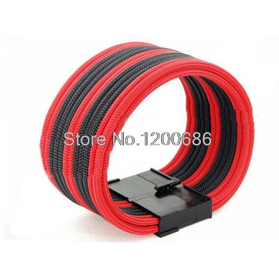 24 pin ATX Cable 24pin PSU Power extension cable M/F Extension Cable 30CM UL1007 /18AWG