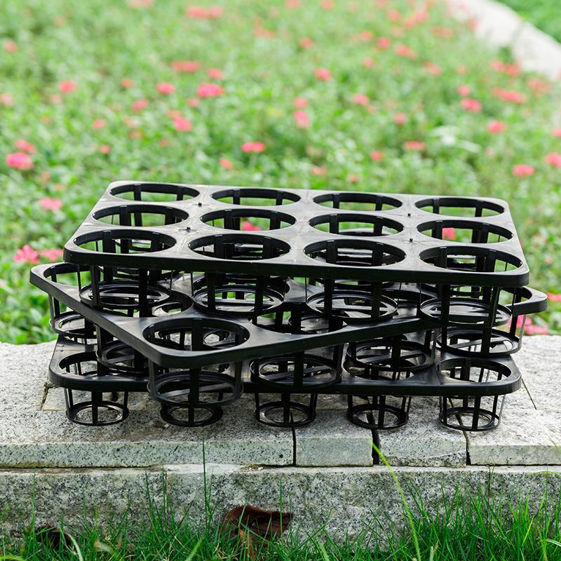 Plastic Nursery Pot 12/15 Holes Seed Grow Planter Box Greenhouse Seeding Garden Seed Pot Tray plant Seedling Tray Phalaenopsis