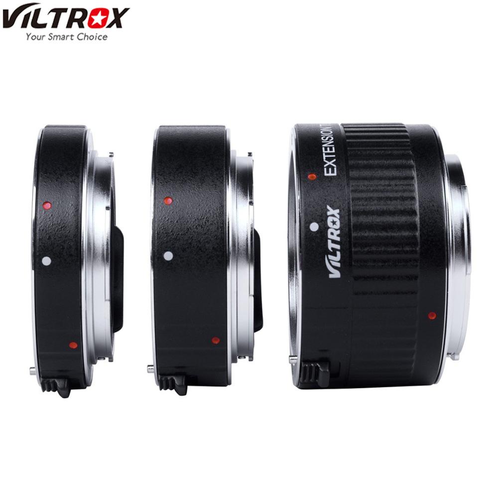 Viltrox DG-C 3Pcs Auto Focus Macro Extension Tube Set Voor Canon Eos Ef EF-S Lens Adapter Camera