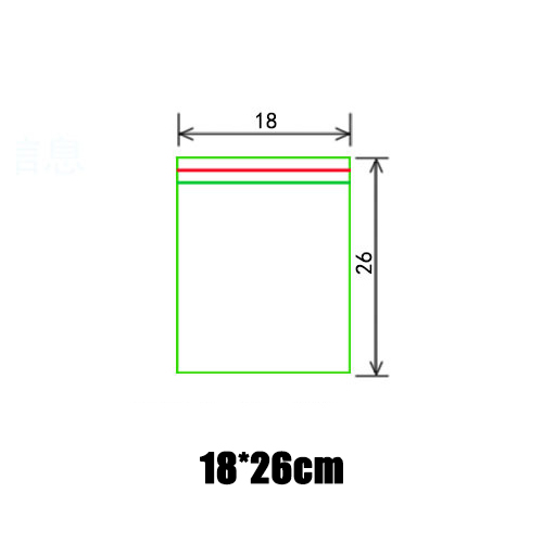 100 Pcs Hersluitbare Zip Lock Tassen Zelf Seal Clear Plastic Poly Ziplock Bag Food Storage Pakket Hersluitbare Vacuüm Verse Zak: violet