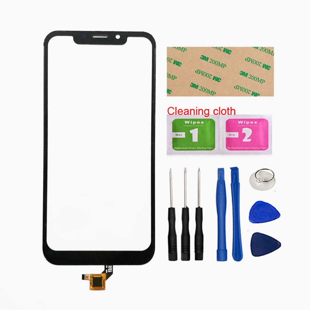 Mobile Touch Screen For Leagoo M11 M 11 Touch Sensor Front Glass Screen TouchScreen Tools 3M Glue