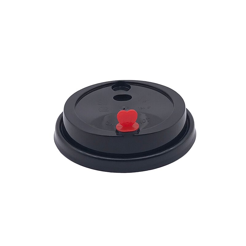 500pcs disposable injection milk tea cup lid stopper handmade DIY accessories heart shape stopper