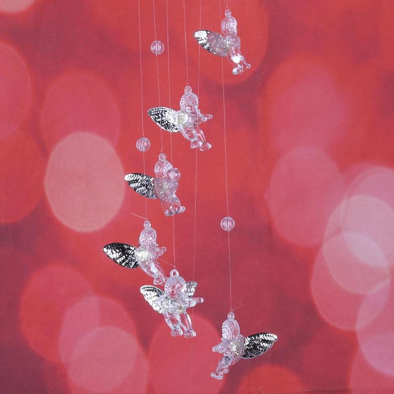 Antique Bells Wind Chimes Door Hanging Home Decor Silver