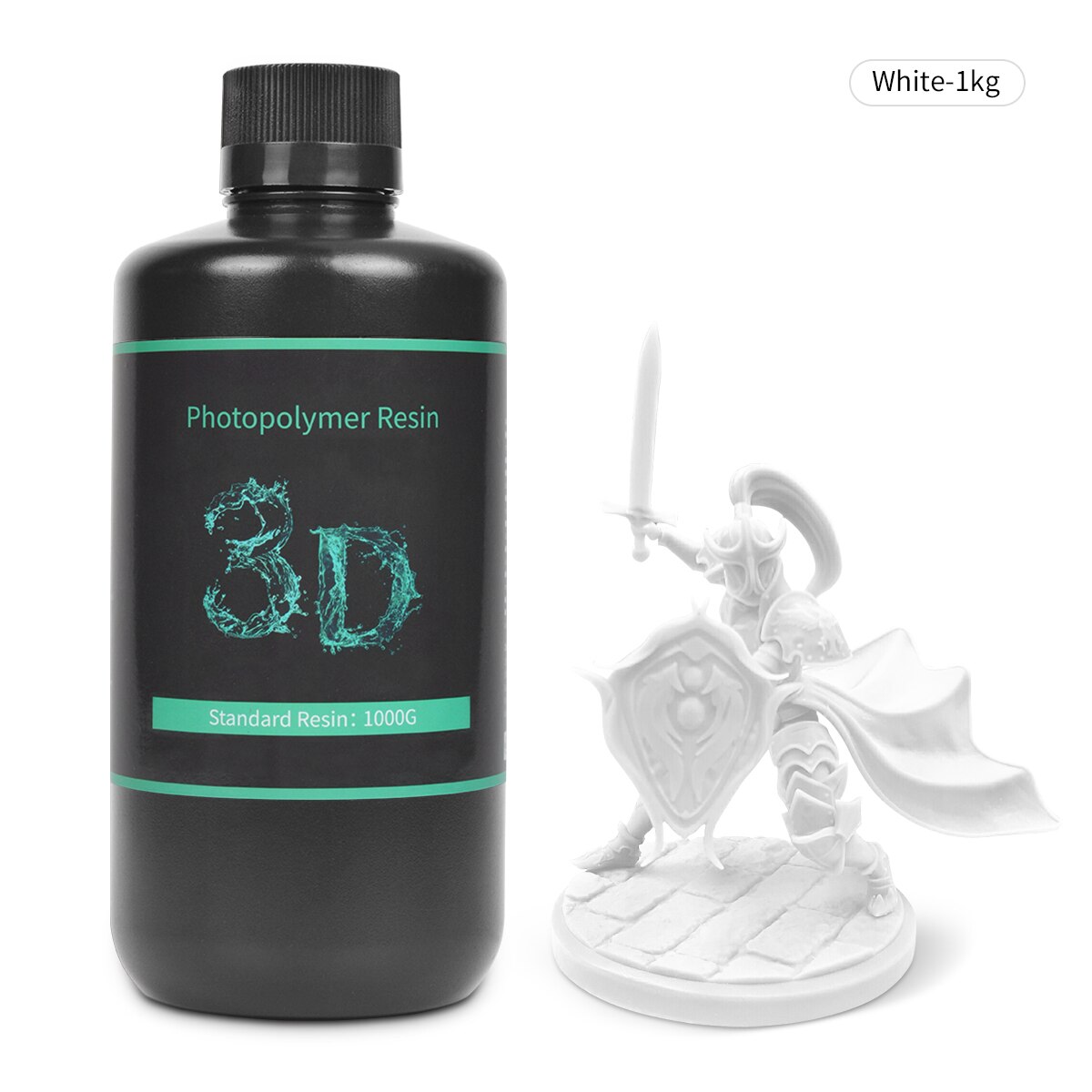 3D Printer UV Resin Liquid 405nm Standard Photopolymer Resin With Great Stability For LCD UV-Curing Rapid 3D Printing 1KG