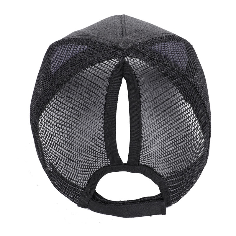 Vrai papa chapeau à l'été de camion de paillettes pour queue de cheval casquette de Baseball après l'ouverture prêle filet transfrontalier