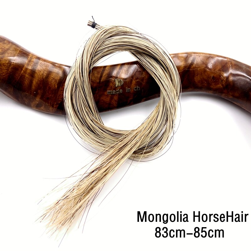 50g migliore qualità stomone siberiano//Mongolia crine di cavallo naturale, viola violino violoncello basso arco capelli coda di cavallo: grigio