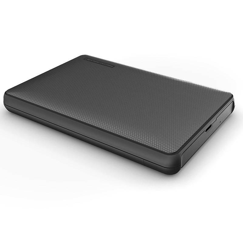 Boîtier de disque dur externe de 2.5 pouces, Sata III à USB type C pour disque dur/Ssd, Installation sans outil, prend en charge Uasp