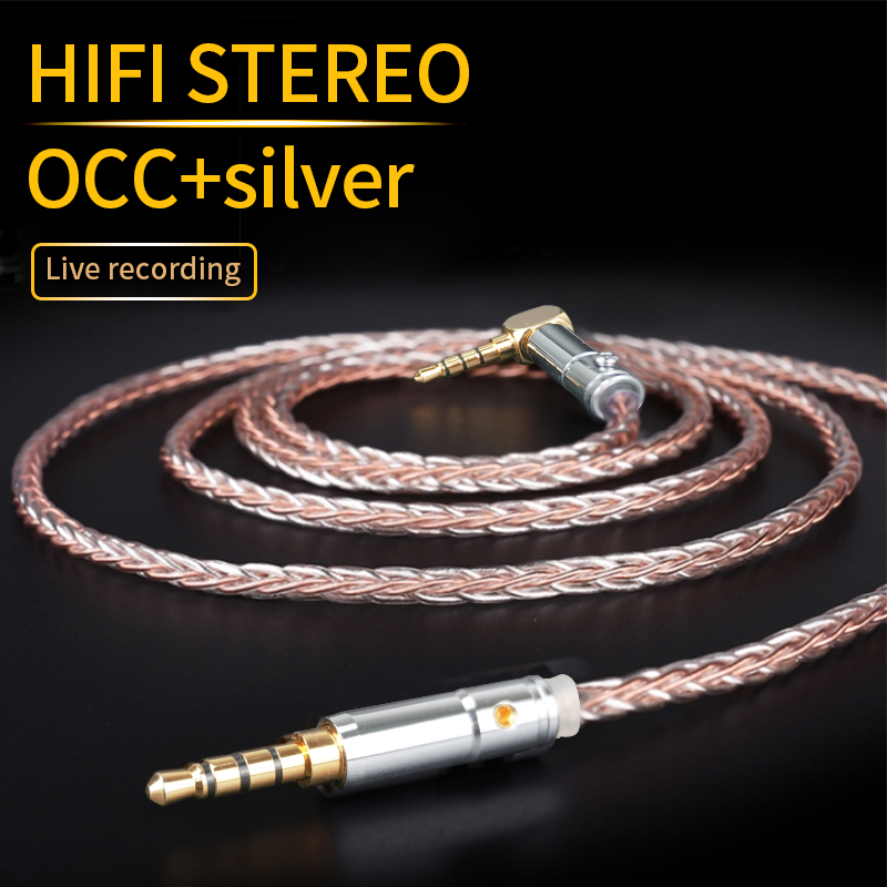 Todn high end hifi Jack 3.5mm Audio Cable OCC Braid 3.5mm Car AUX Cable for Phone MP3 Car Headset Speaker