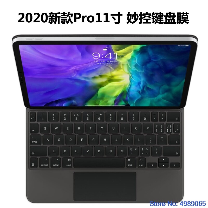 Euro US TPU Tangentbordsskydd för Apple Magic Keyboard iPad Pro 11 / 12.9: Magiska ipad 11 2020