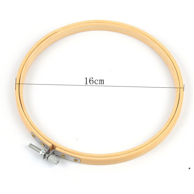 1 pcs Embroidered Stretch Embroidery Hoops Tool Embroidery Cross-Stitch Wooden Frame Hoop Circle Embroidery Shed DIY h