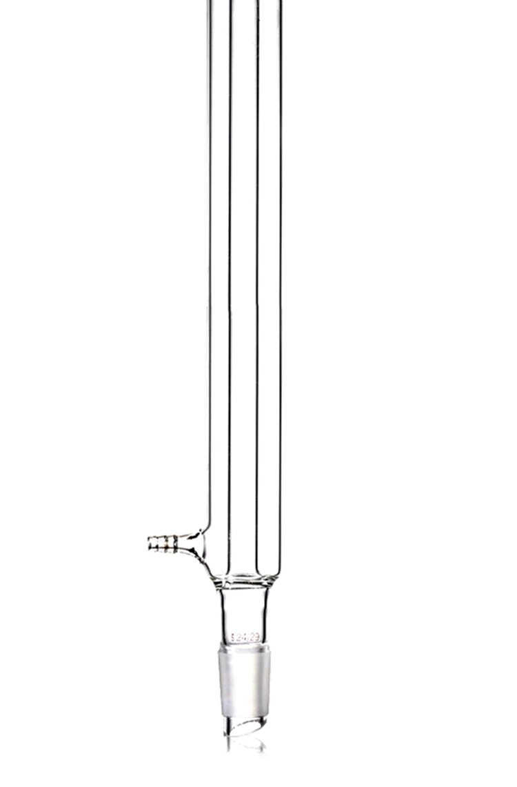 400mm, 24/29, condensateur Liebig, échangeur de chaleur en verre ouest, verrerie de laboratoire