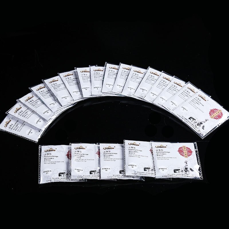 1 - 21 Zither Strings full sets 21 pcs Guzheng Strings Chinese Musical Instruments Accessories