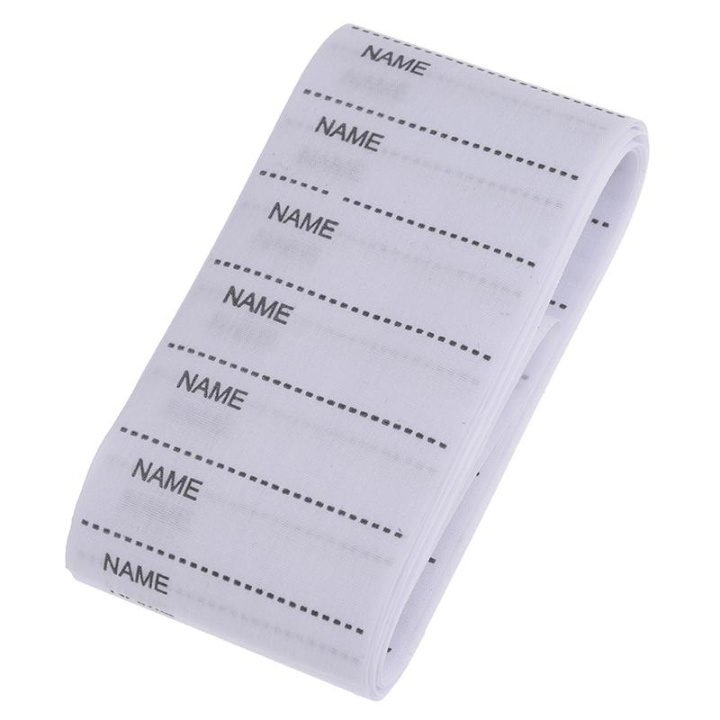 200Pcs Wit Wasbare Ijzer Op Naam Labels Kleding Label Kledingstuk Tags Marker Set Voor Naaien Kleding Accessoires