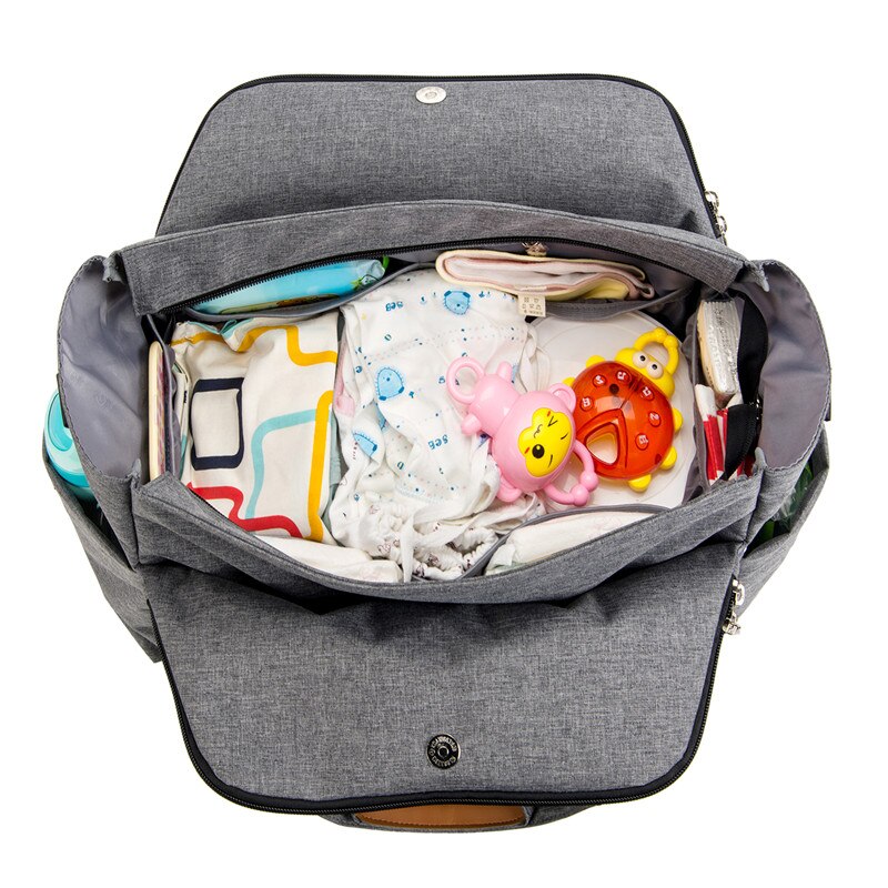 Grand sac à couches pour maman | Sac à couches multifonctionnel de grande capacité, sac à bandoulière à la , sacs portables à couches organisateur de changement de couches
