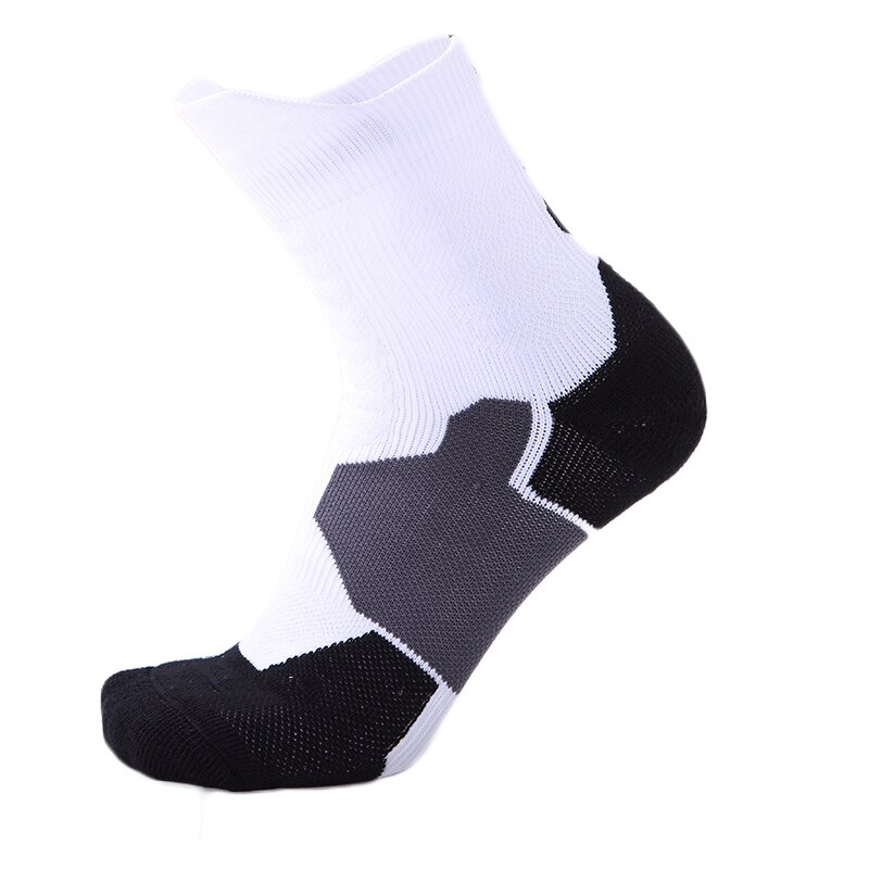 Men Women Sports Socks Breathable Running Fitness Basketball Cycling Compression Elastics Sport Sock for Adult: WZ071-W-G