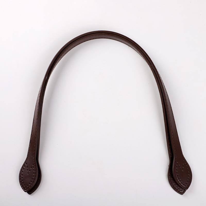 1 Pair Leather bag Handles 58cm Bag Belt Accessories For Bags DIY Replacement Bag Handles Purse Strap Handbag Strap Bag strap: 4