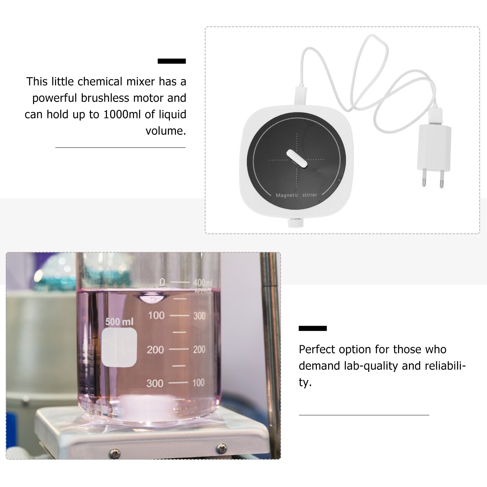 Universal Small Magnetic Stirrer Laboratory Magnetic Stirrer Mixer Plug