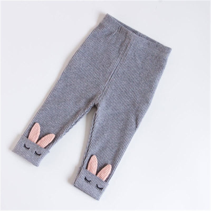 HziriP Leggings Herfst Cartoon Broek Katoen Effen Unisex Baby Jongens Meisjes Broek kinderen Broek Verdikking Baby 1-4Y