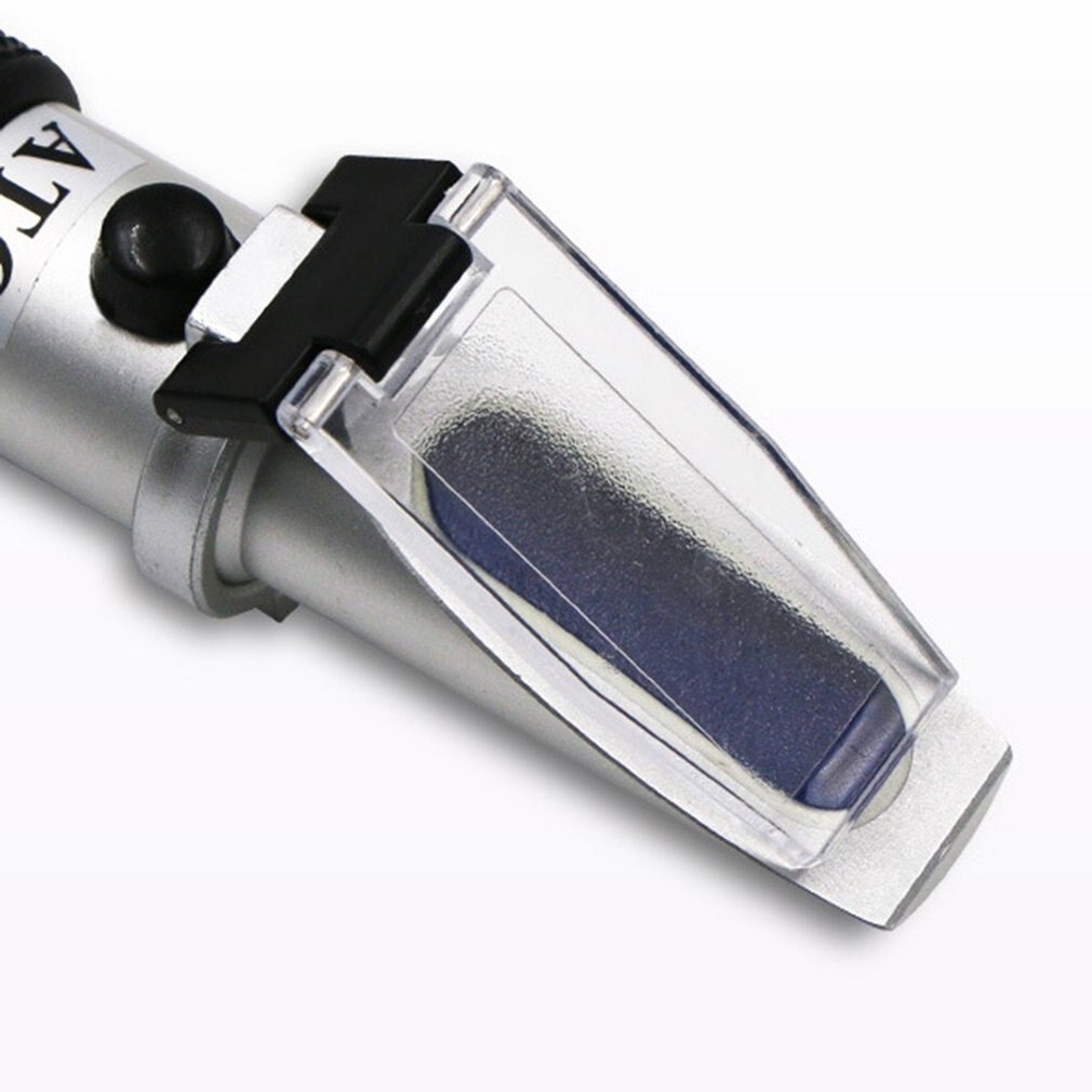 Hand-held 0-80% refractometer Adjustable manual focusing read directly With Built-in ATC Compensation Range 1 set