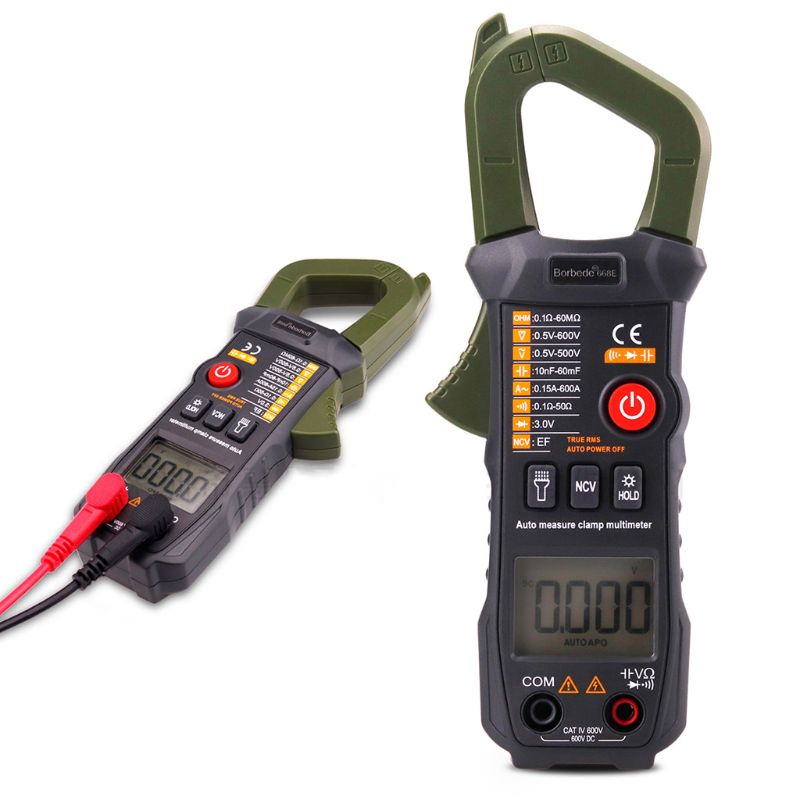 Digital Current Clamp Meter High Precision AC/DC500V/700V Output Pocket Multifunction Clamp Multimeter