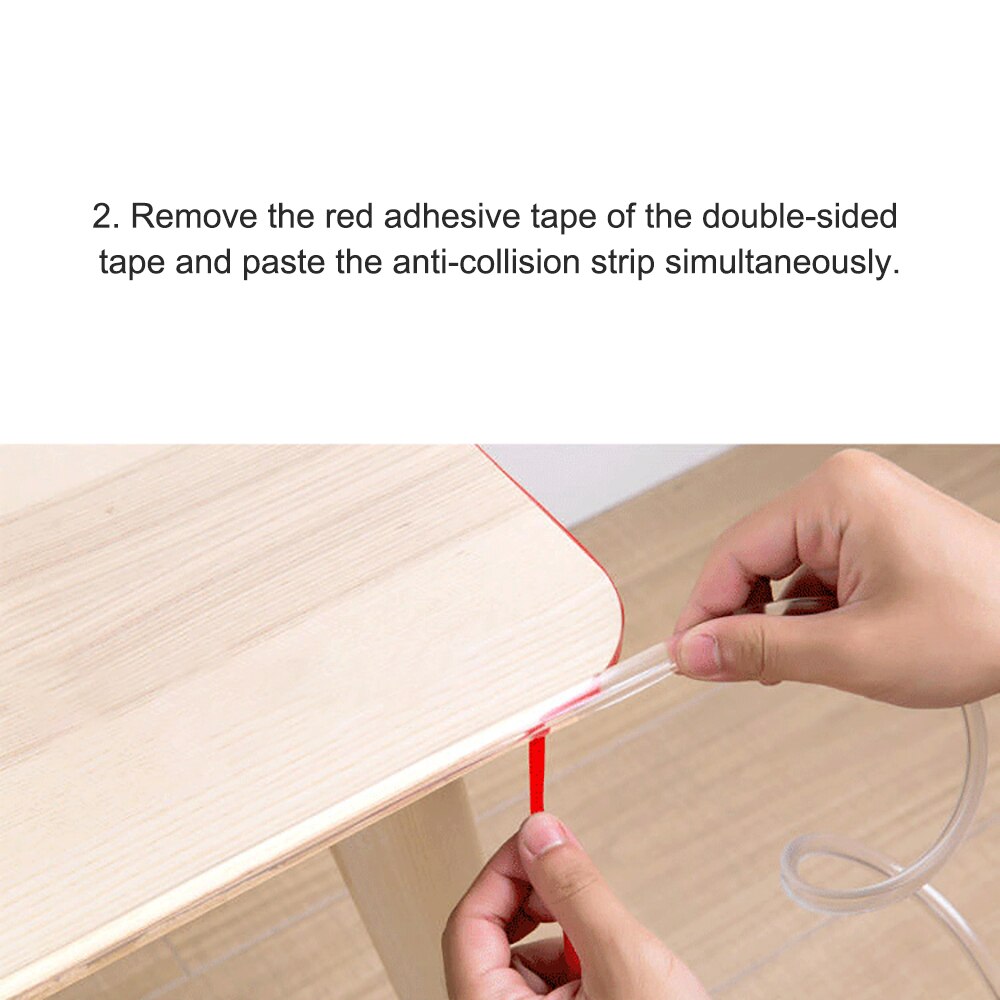 Infant Baby Safety Corner Protection Strip Guards 1/2/5/6m Transparent Table Edge Furniture Corner Protectors Soft Bumper