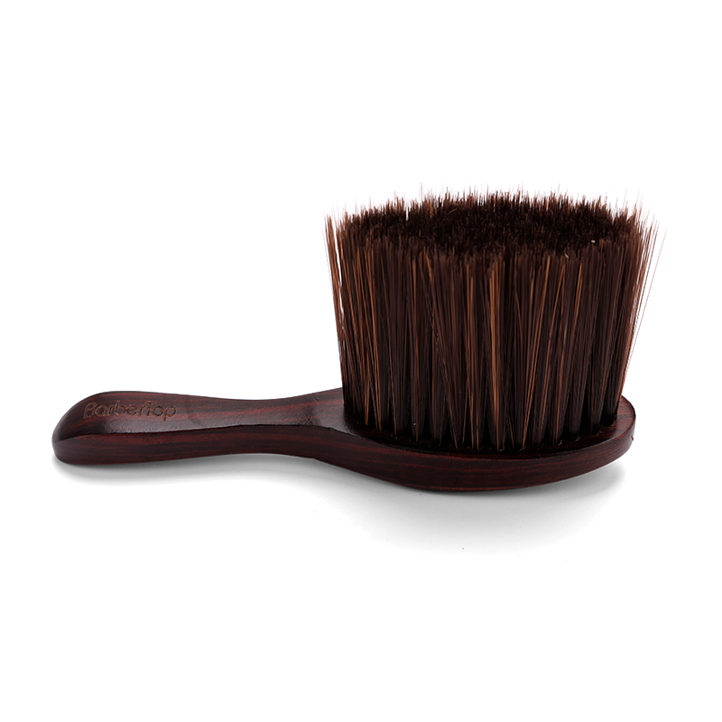 Cepillo de Pelo Largo con mango de madera, accesorios de nailon suave para el cabello, cepillo de limpieza de pelo roto, mango de lana de nailon, madera maciza: Negro