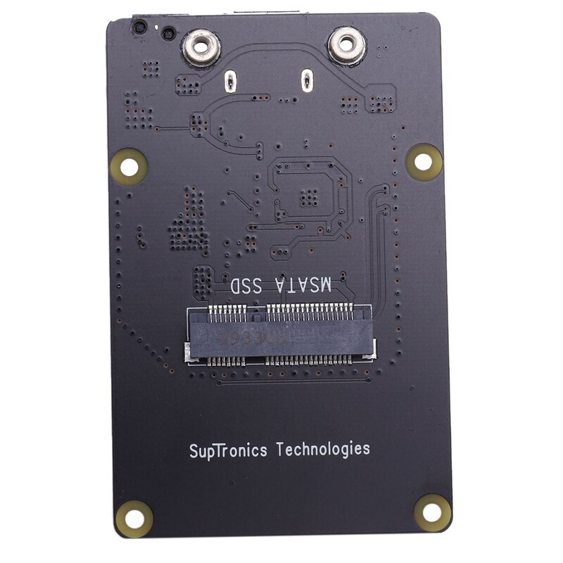 Carte d'extension de stockage SSD MSATA X857 USB3.1 bouclier pour Raspberry Pi 4B