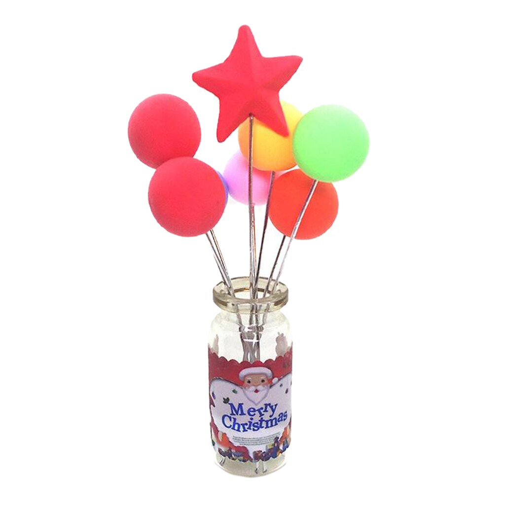 1:12th Doll House Xmas Balloon Accessories Simulation Doll House Mini Furniture