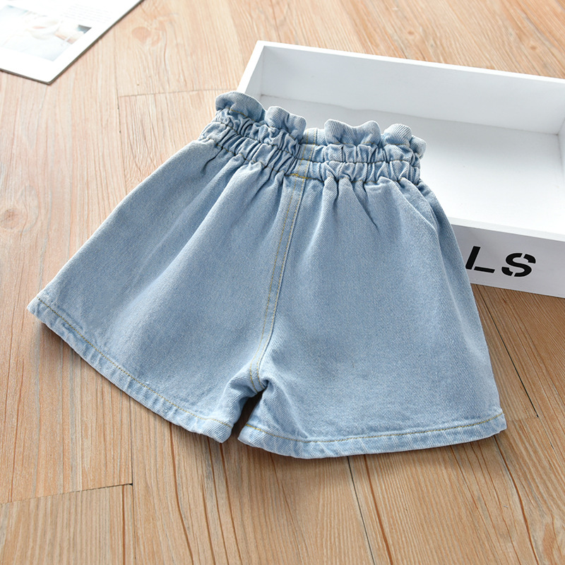 New Summer tinta unita bambini bambini neonati vestiti per ragazze pantaloncini di Jeans pantaloni per ragazze Jeans lunghi pentole lunghe per l&#39;autunno
