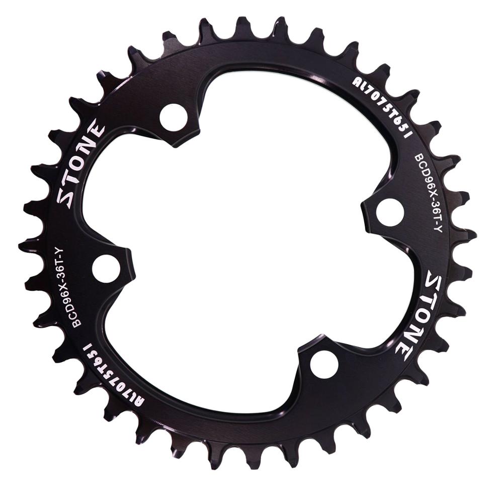 Steen 96 bcd rond kettingblad voor shimano  m7000 m8000 m9000 32t 34 36t 38 40t 42 44 46 48t mtb fiets kettingblad tandplaat 96 bcd