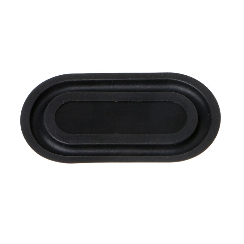 1 pc 78 x 41 mm bas højttalerplade passiv radiator hjælpebas gummi vibrationsplade