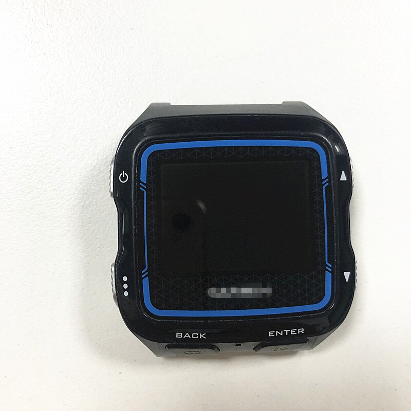 För garmin forerunner 920xt gps smart watch front cover glas lcd reparationsdelar: Svart blå