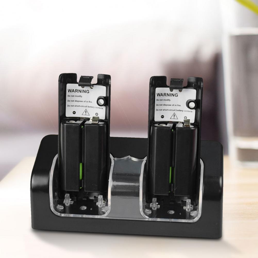 for Nintendo Wii Accessories Gamepad Charger Stand Charging Dock Station Game Console Accessory