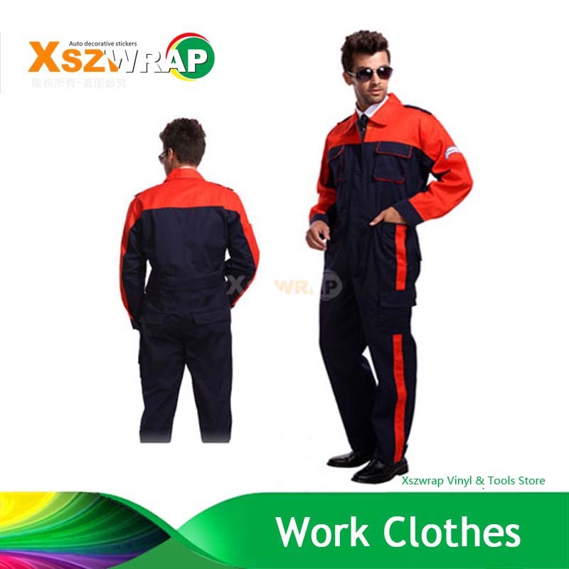 Car Work Clothes Inspection Coverall Man Car Repair Beauty Service Overalls Automobile Repair Uniform