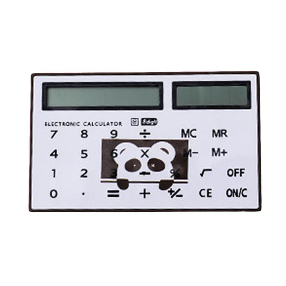 Calculadora de energía Solar de 8 dígitos con cálculo aritmético táctil portátil útiles para exámenes para estudiantes calculadora Sc X1X4