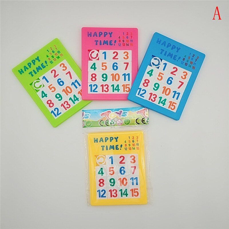 3D Glijbaan Puzzel Kinderen Nummers Alfabetten Leren & Educatief Jigsaw Intellectuele Ontwikkeling Spel Speelgoed Puzzels Plastic Speelgoed: A