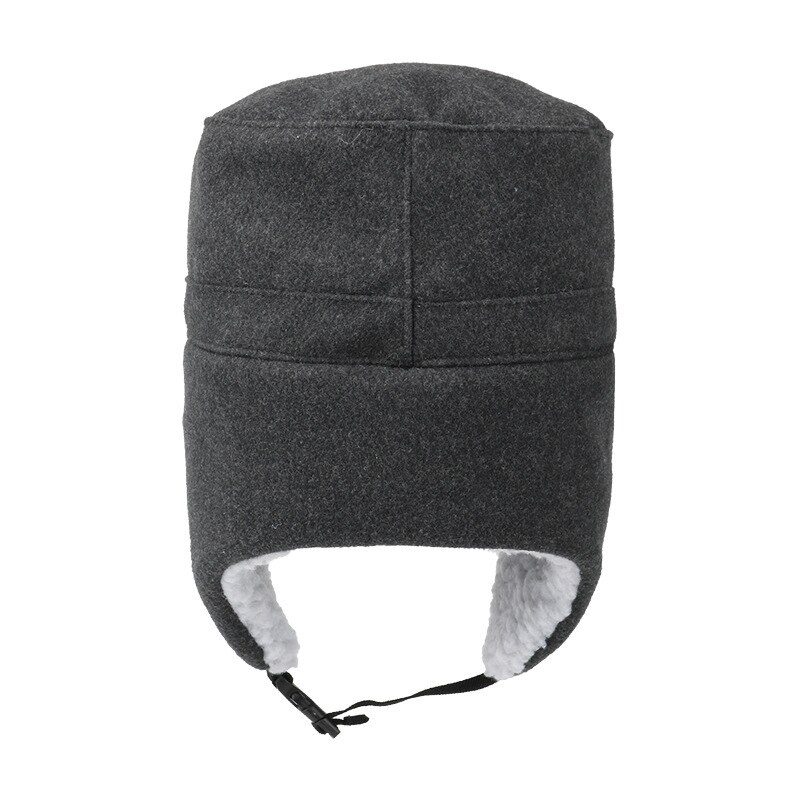 Kvinnor bombermössa män faux kashmirhatt ryska ushanka öronlappsmössor vinterskidhattar