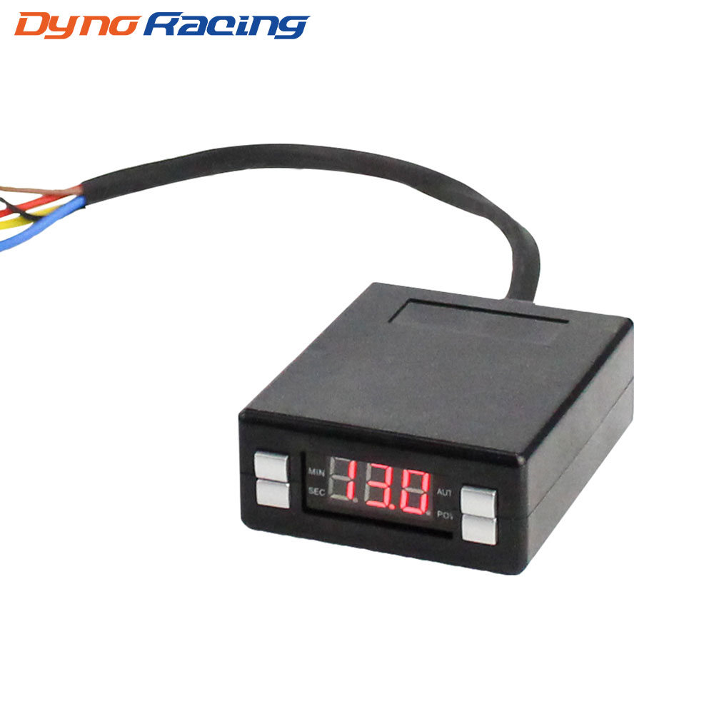 Turbo Timer Universal 12V mini box style Car Turbo Timer Black Color Red Led Digital Display Turbo Timer BX100806