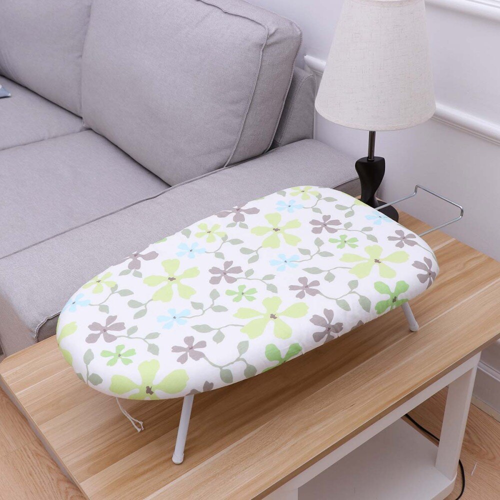 Folding Ironing Board Space Saving Heat Resistant Ironing Rack with Breathable Fireproof Pad