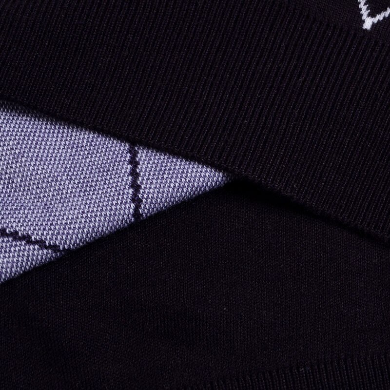 Hommes Woll col en v gilet chandails Argyle Slim Fit Patchwork sans manches automne printemps tricoté Contted décontracté mâle vêtements