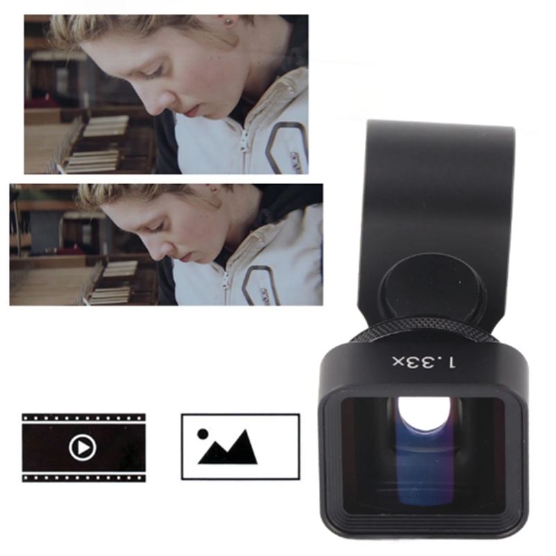 1 Stuks 1,33x Anamorfe Lens Mobiele Telefoon Video Breedbeeld Film Lens Door Filmic Pro App