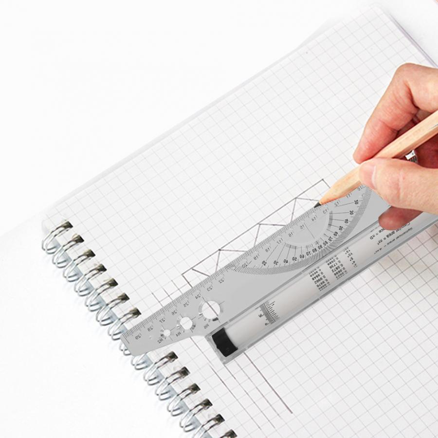 Parallel Roll Ruler Drawing Drafting Type Angle Ruler Art Measurement Tool 30cm Length Measurement Tools